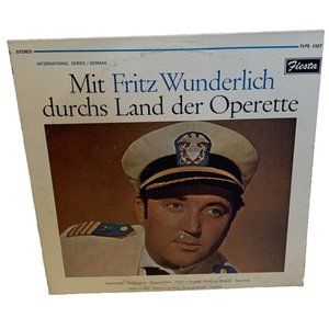 Mit Fritz Wunderlich Durchs Land Der Operette (Vinyl) Fiesta FLPS 1527 VG LP